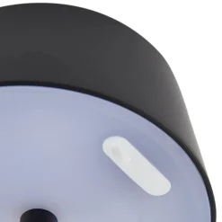 Lindby LED oppladbar bordlampe Nalani, 13 cm høy, IP44, dimbar