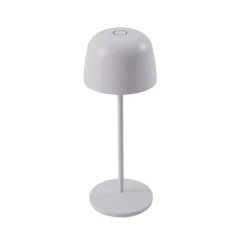 Lindby LED-bordlampe Arietty, hvit, dimbar, IP65