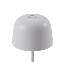 Lindby LED-bordlampe Arietty, hvit, dimbar, IP65