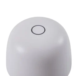 Lindby LED-bordlampe Arietty, hvit, dimbar, IP65