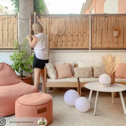 Lindby LED-solcellelamper Lago, sett med 3, kuler, jordspyd, hvit