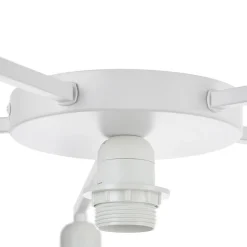 Lindby Maureka taklampe, 94 cm, 6 lyskilder, tekstil