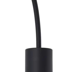 Lindby Pendura taklampe, 5 lyskilder, svart, glass