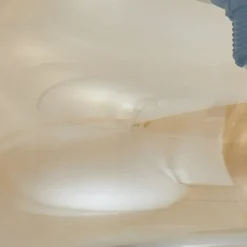 Lindby taklampe Hildur, Ø 28,5 cm, ravfarget, glass