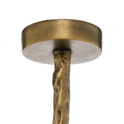 Lindby taklampe Nirvathia, papegøyer, messingfarget