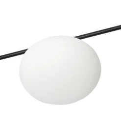 Lindby Valisa taklampe, svart, 5-lamper