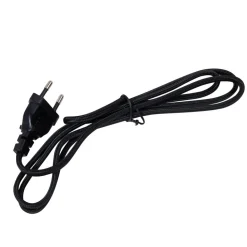 Lucande bordlampe Lysias, svart, metall, høyde 55 cm