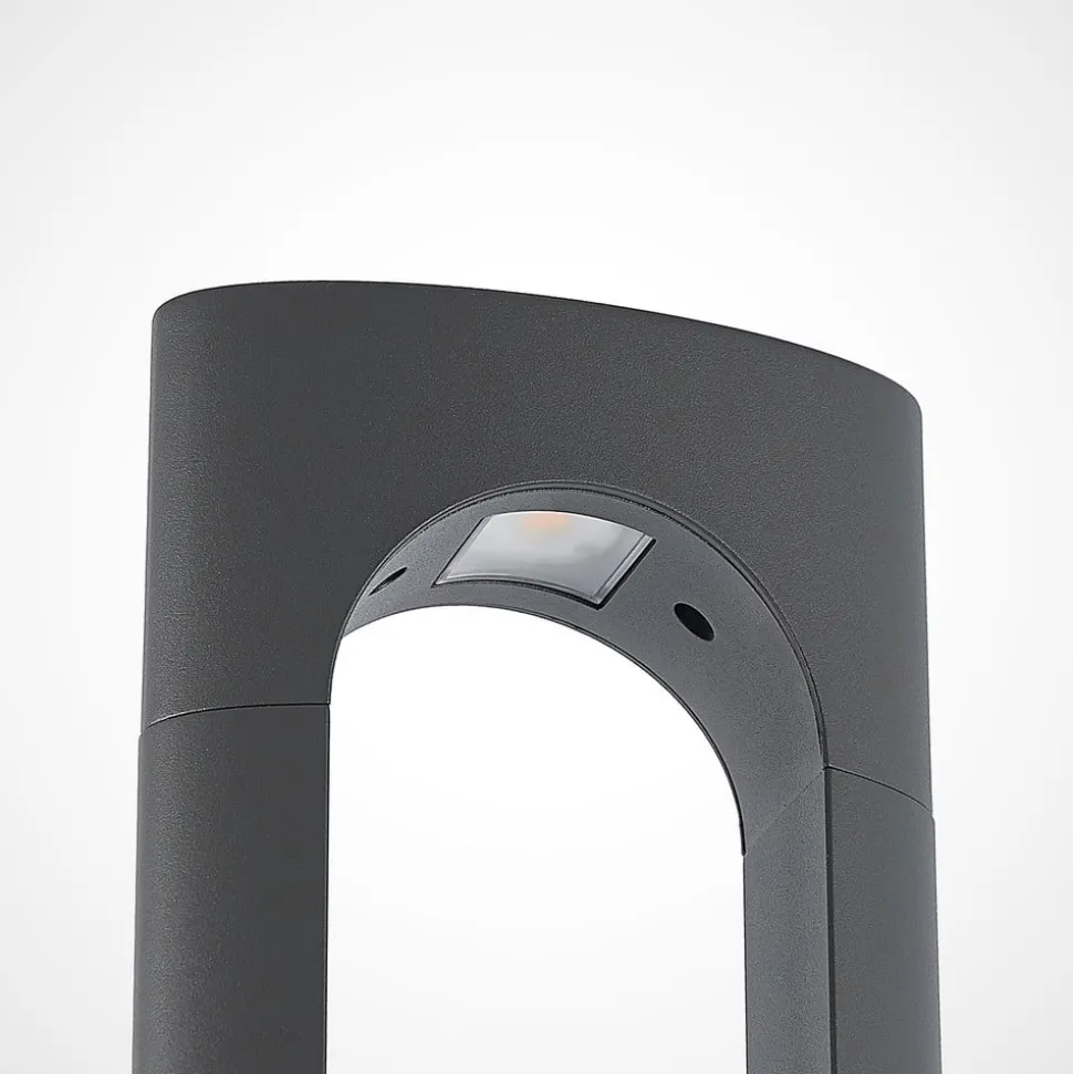 Lucande Dovino LED-lyktestolpe, 150 cm