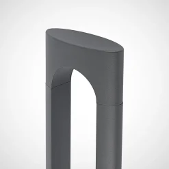 Lucande Dovino LED-lyktestolpe, 150 cm