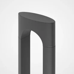 Lucande Dovino LED-lyktestolpe, 200 cm