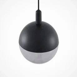 Lucande Dustian pendellampe, glasskule