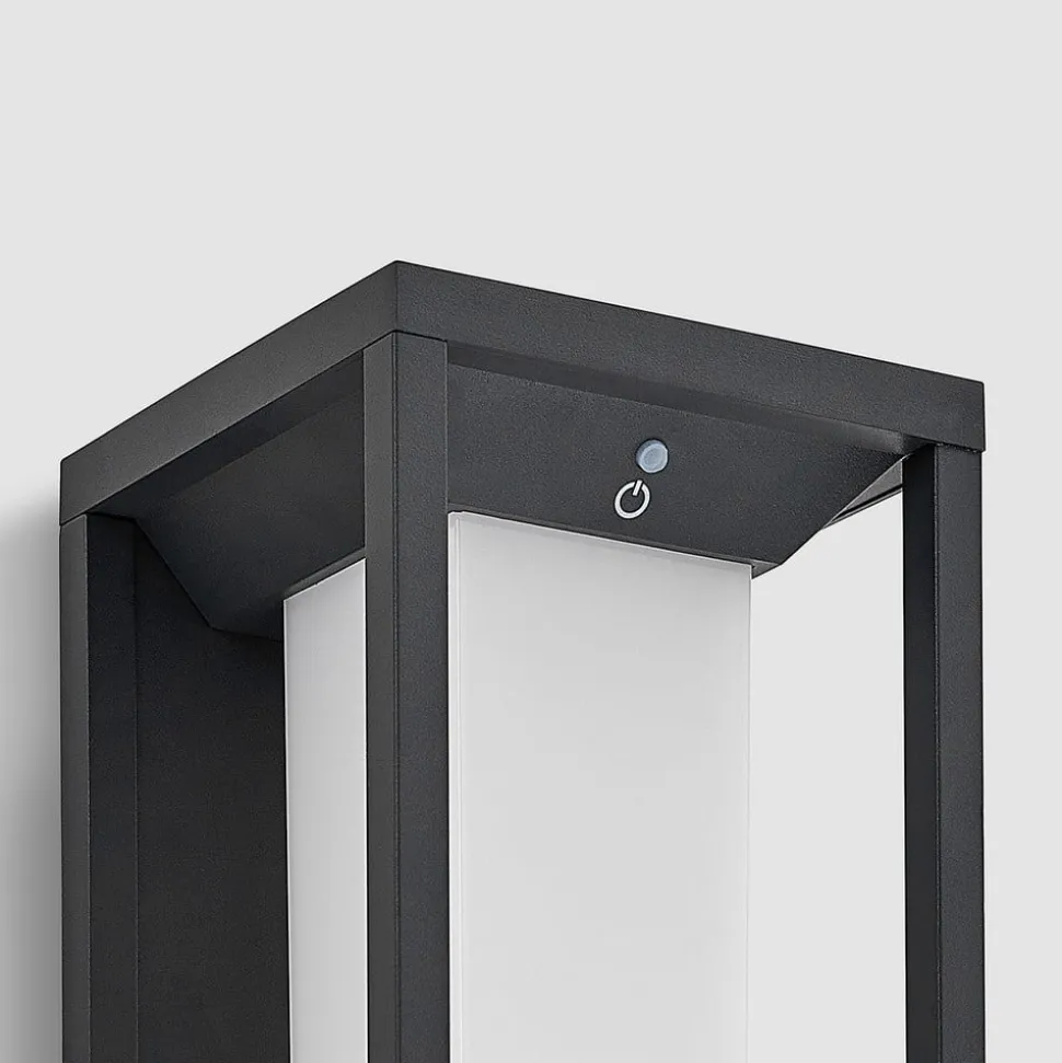 Lucande Eliel LED-solcellevegglampe