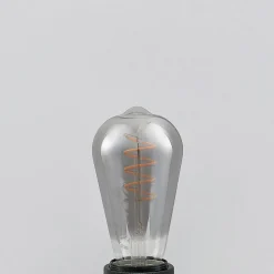 Lucande E27-pære ST64 4W 918 dimbar titan 2 stk