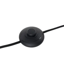 Lucande gulvlampe Kellina, 151 cm, svart, metall, E27