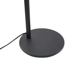 Lucande gulvlampe Silka, høyde 173 cm, svart, metall