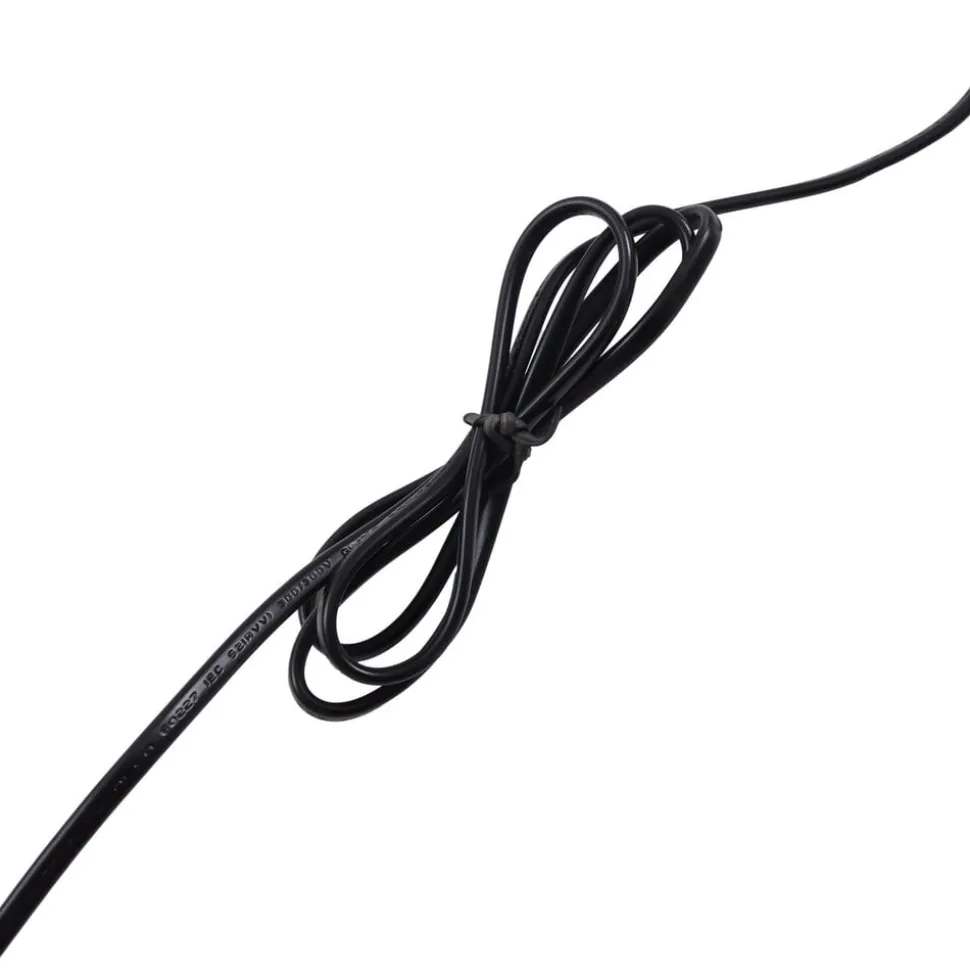 Lucande gulvlampe Silka, høyde 173 cm, svart, metall