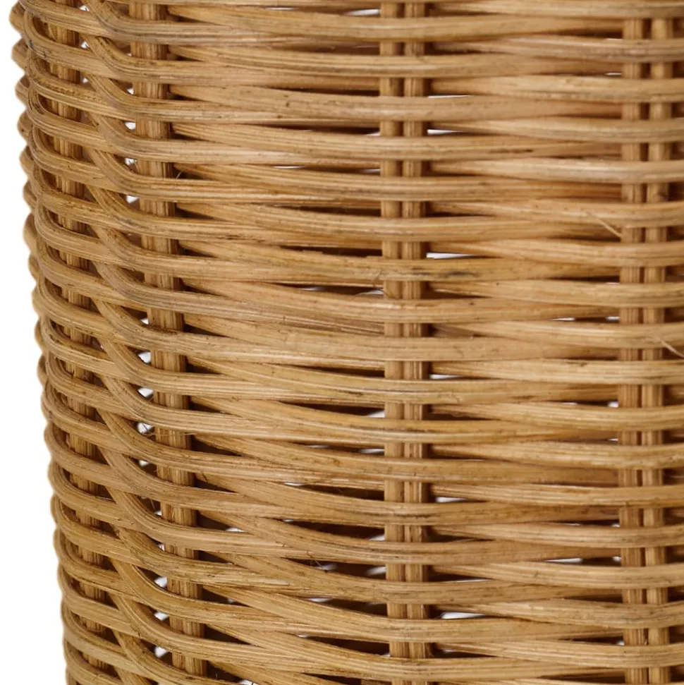 Lucande gulvlampe Takeo, rotting, høyde 115 cm, E27