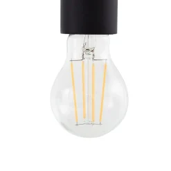 Lucande hengelampe Brillar, røykgrå, glass, 3 lyskilder, 128 cm