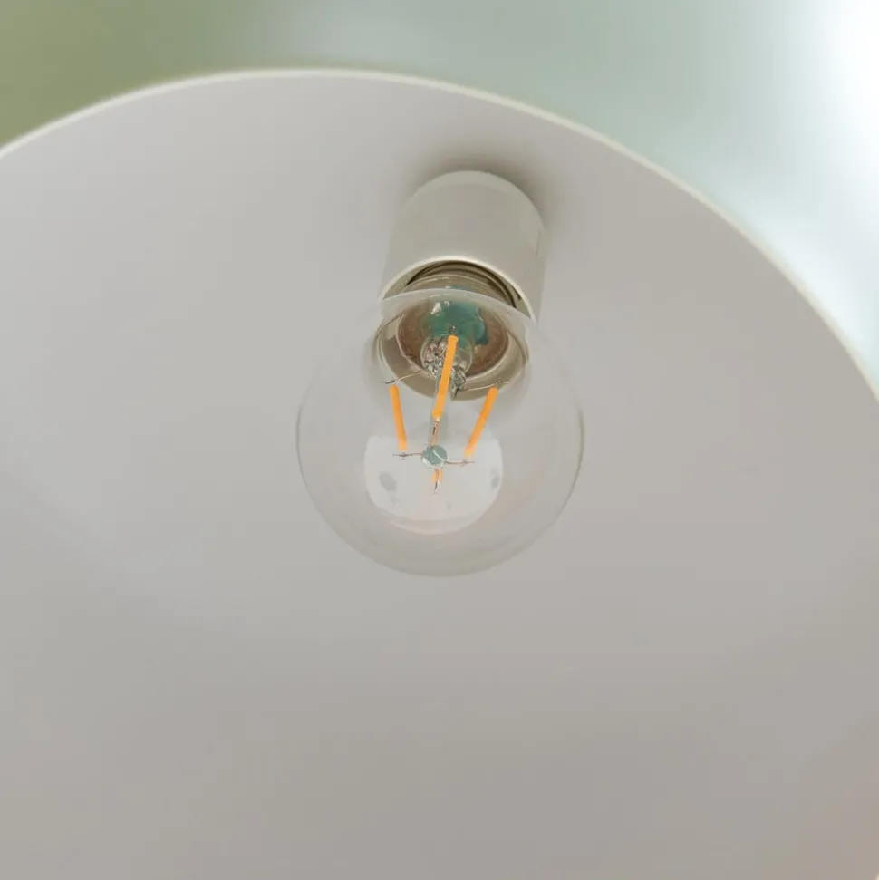 Lucande hengelampe Malisa, grønn, 3 lyskilder, metall, lengde 90 cm