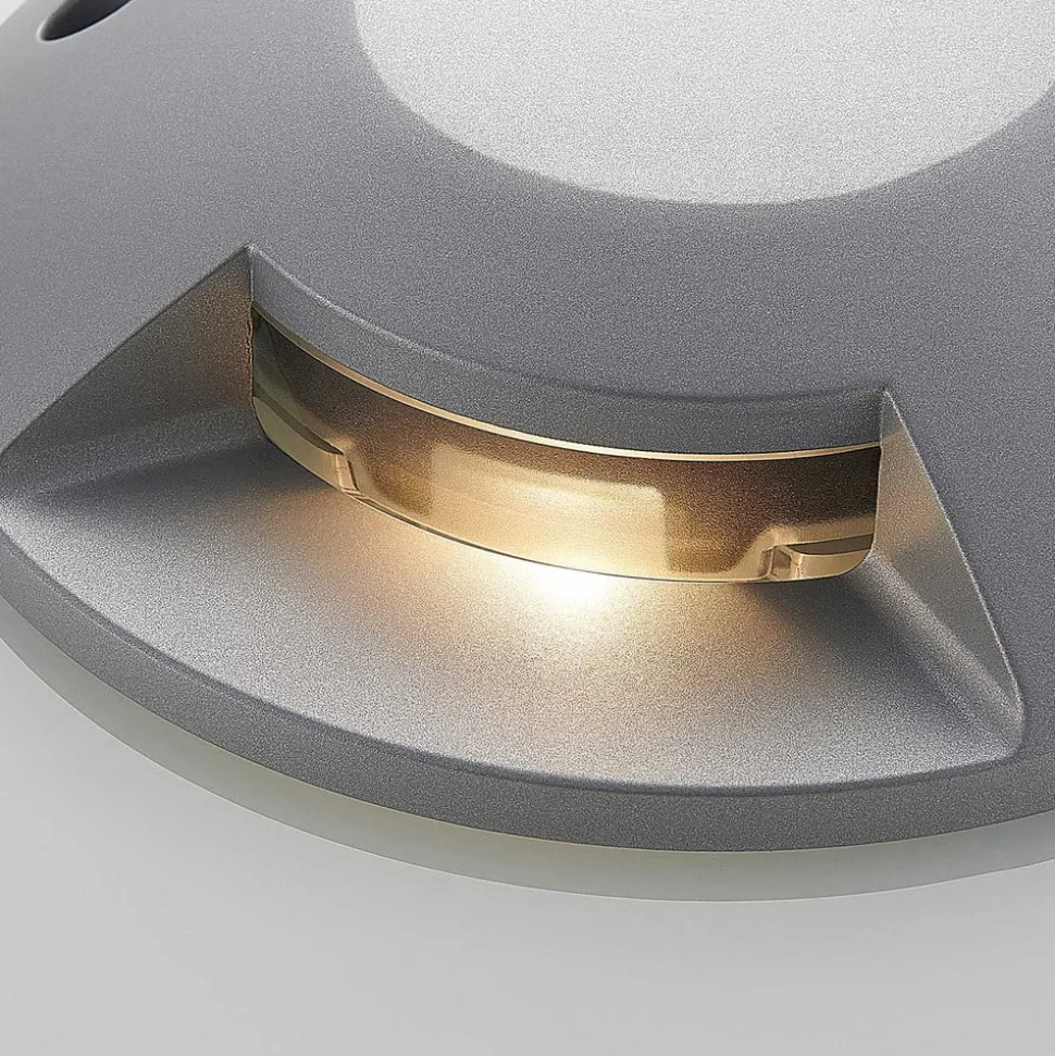 Lucande Jeffrey gulv-spotlight med LED, 1 lyskilde