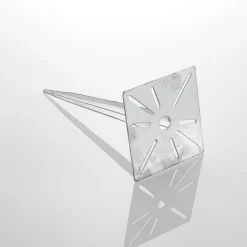 Lucande jordspyd Cadis, sølvfarget, metall, 38 cm høy