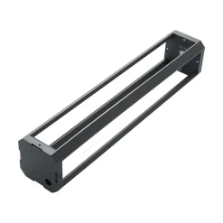 Lucande LED-gatelampe Fery, antrasitt, metall, 80 cm, IP65