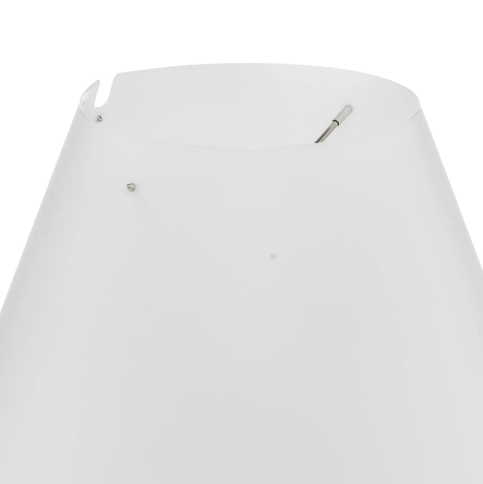 Luceplan Costanzina bordlampe alu, hvit