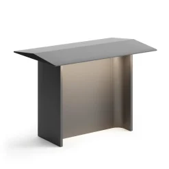 Luceplan Fienile LED-sokkellampe 32 cm mørkegrå