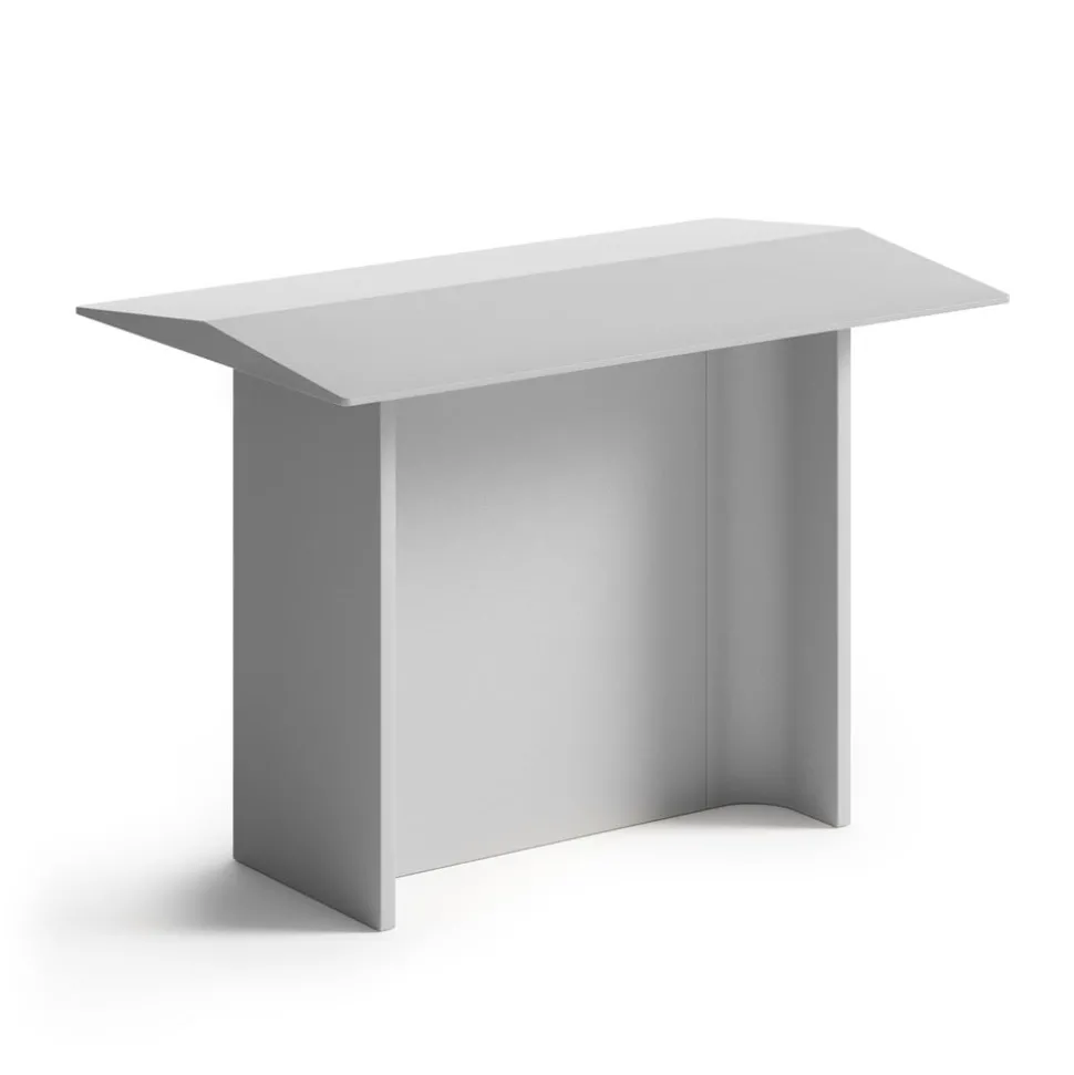 Luceplan Fienile LED-sokkellampe 32 cm lysegrå