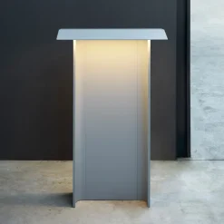 Luceplan Fienile LED-veilampe 72 cm lysegrå