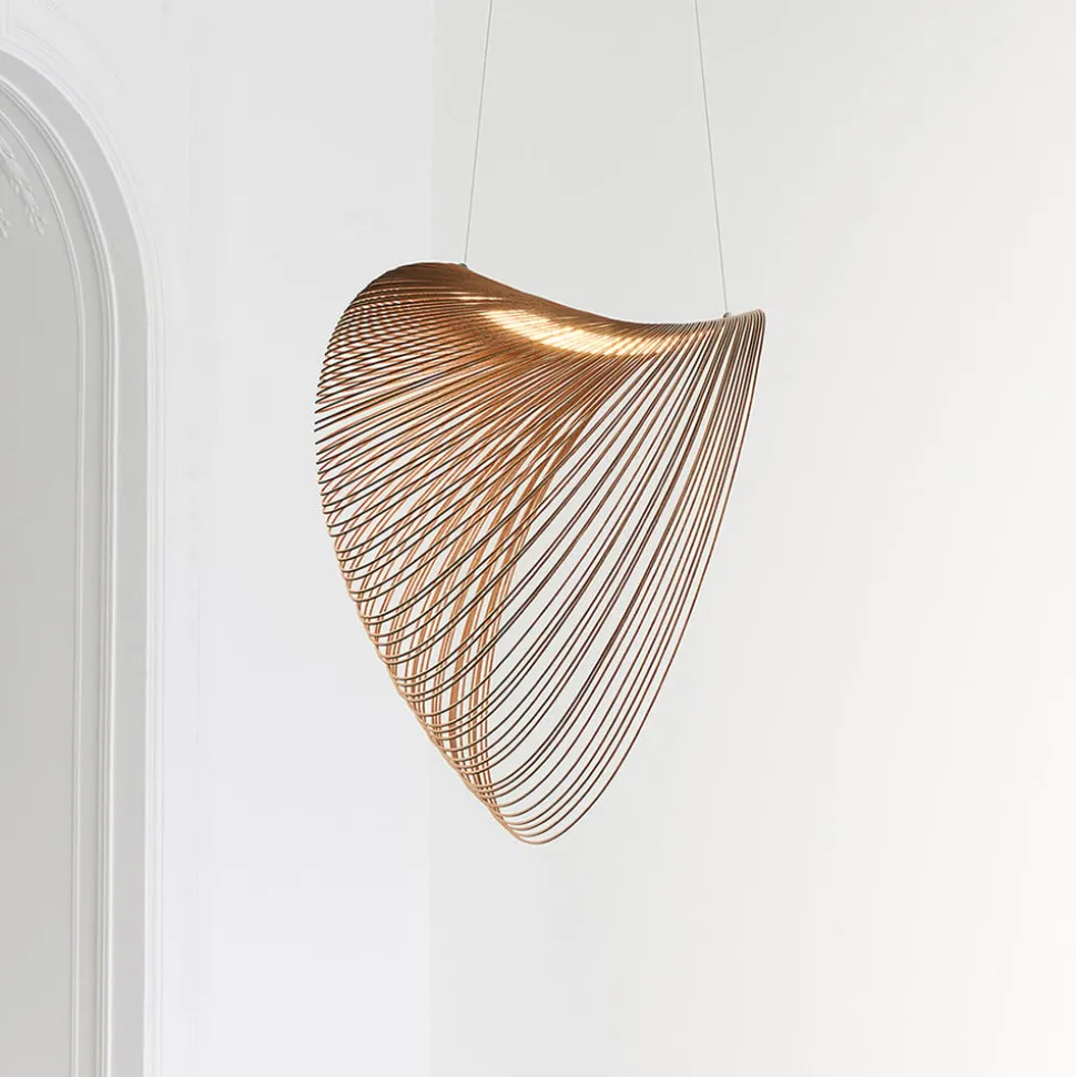 Luceplan Illan LED-trehengelampe dimbar Ø 80 cm