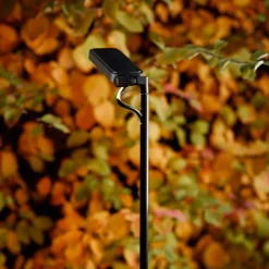 Luceplan LED-veilampe Flia, 120 cm høy, svart, plast