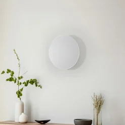 Lunia New vegglampe, hvit, Ø 30 cm