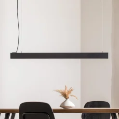 Luxe hengelampe, svart Lengde 112,5 cm Metall 4 000 K