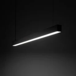 Luxe hengelampe, svart Lengde 112,5 cm Metall 4 000 K