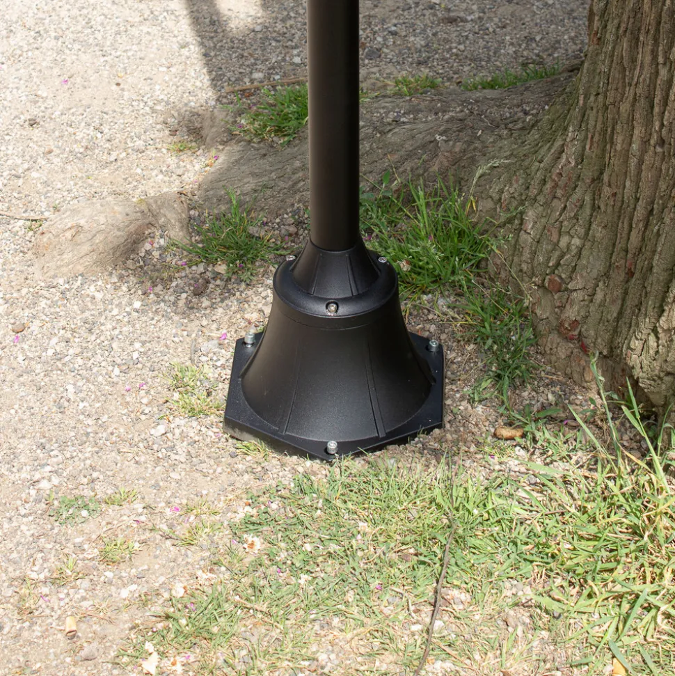 Lyktestolpe Fia, 3 lyskilder, IP44