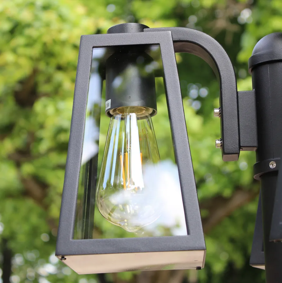 Lyktestolpe Fia, 3 lyskilder, IP44