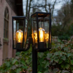 Lyktestolpe Pine, 3 lyskilder, IP44