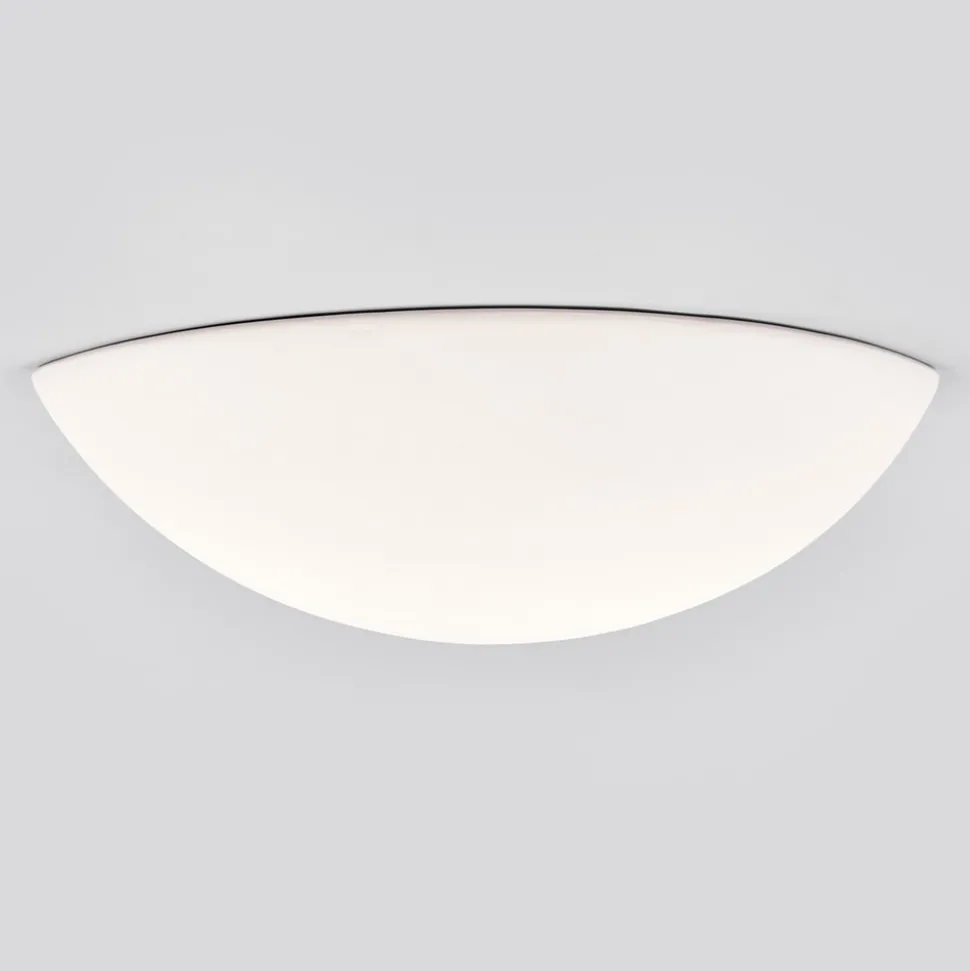 Lys vegglampe i blek gips, kan males