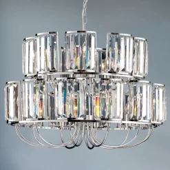 Lysekron Gstaad besmykket med K9-krystaller