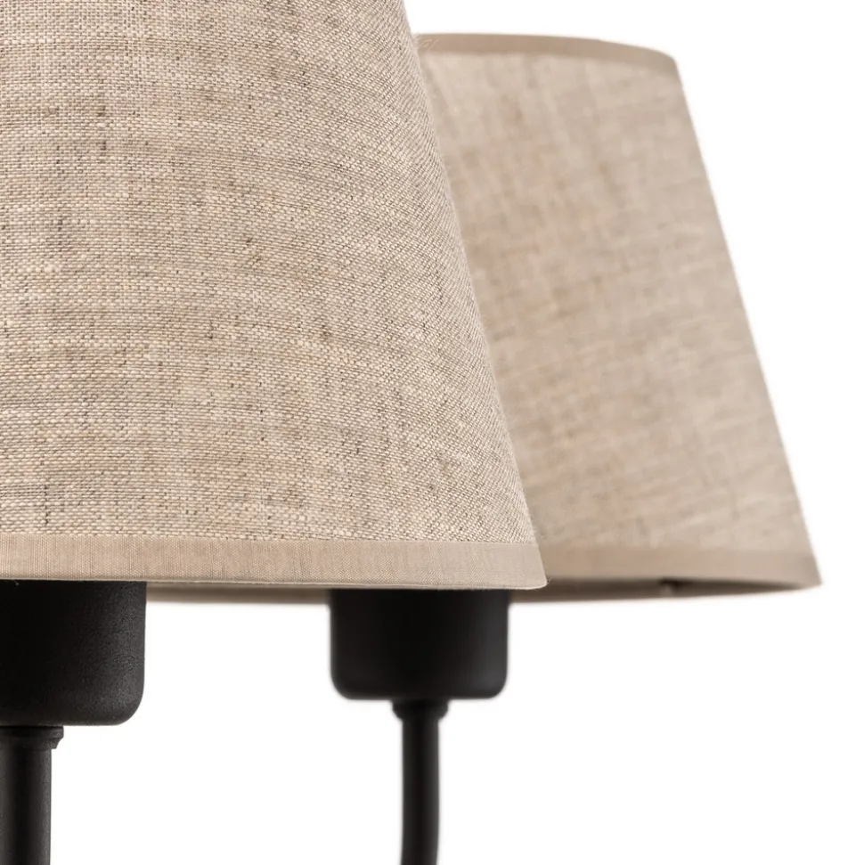 Lysekrone Chicago, lin skjerm med 5 lyskilder