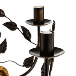 Lysekrone Collana metall med 6 lyskilder, bronse