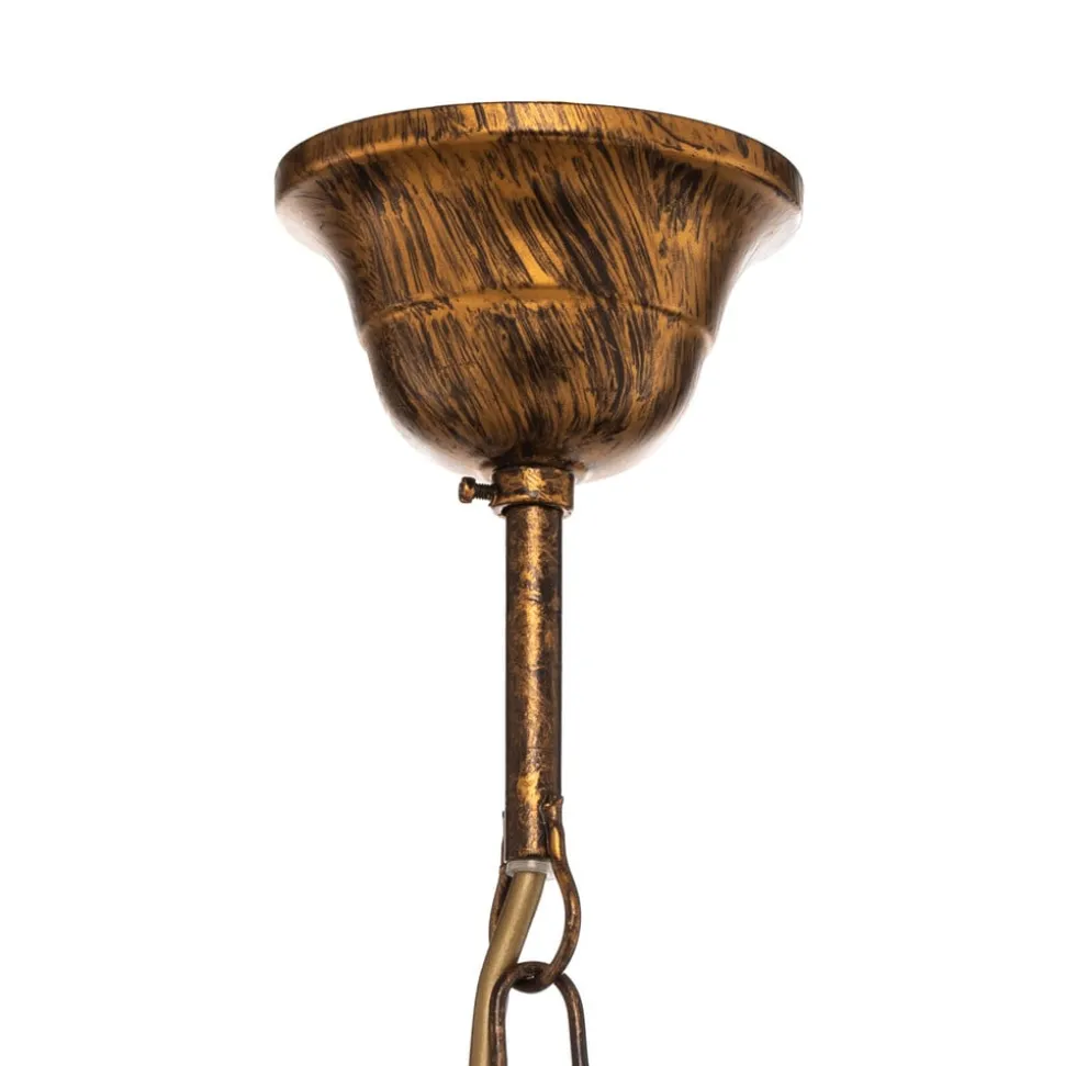 Lysekrone Karen 8 lyskilder i bronse