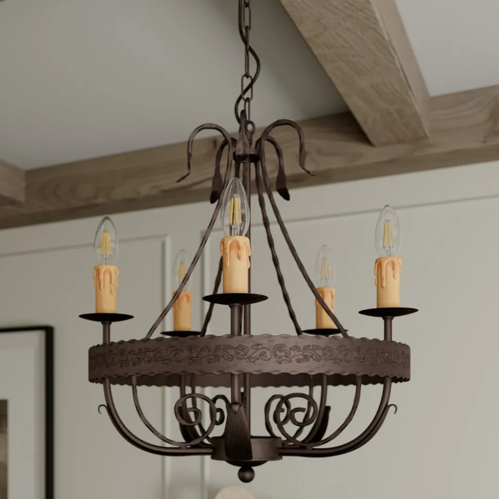 Lysekrone Loara, 5 lyskilder