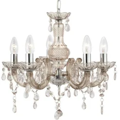 Lysekrone Marie Therese, brun, 5 lyskilder