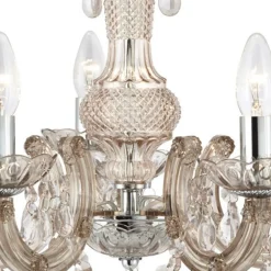 Lysekrone Marie Therese, brun, 5 lyskilder