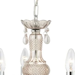 Lysekrone Marie Therese, brun, 5 lyskilder