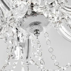 Lysekrone Marie Therese, krom, 5 lyskilder