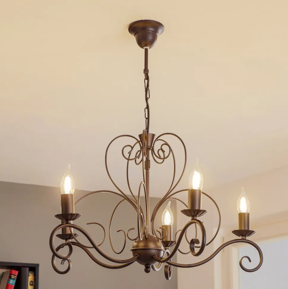 Lysekrone Mauro, 5 lyskilder