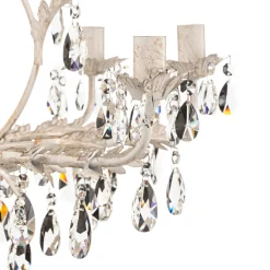 Lysekrone Teresa, elfenben 8 lyskilder